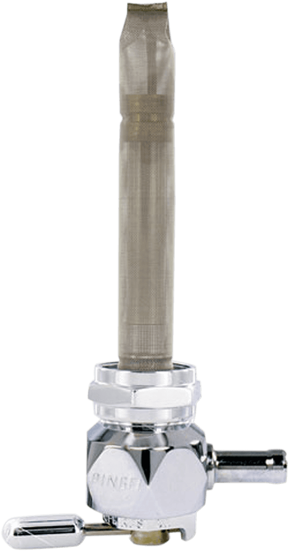 PINGEL DS-390253 Hex Fuel Valve - Diamond Chrome - 22 mm