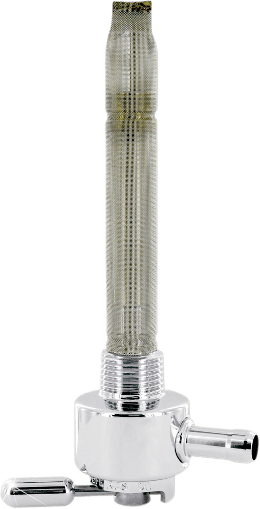 PINGEL DS-390255 Round Fuel Valve - Chrome - 3/8" NPT