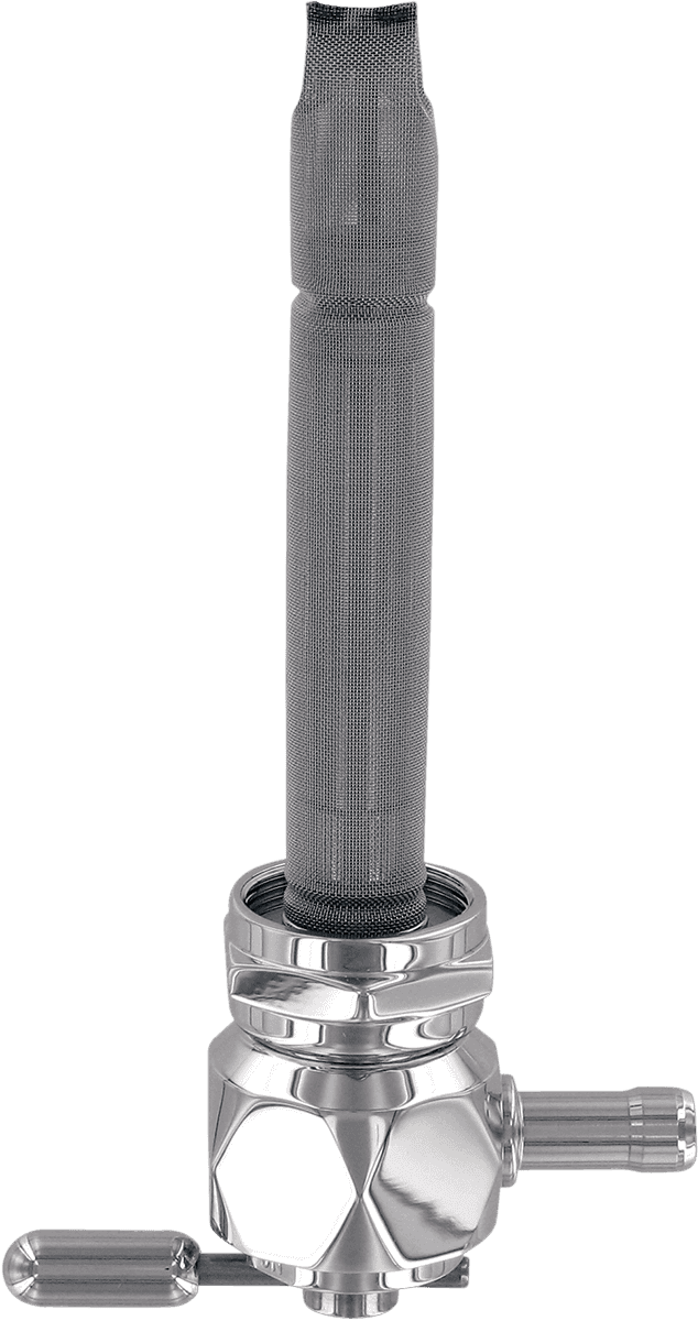 PINGEL DS-390263 Hex Fuel Valve - Diamond Chrome - 22 mm