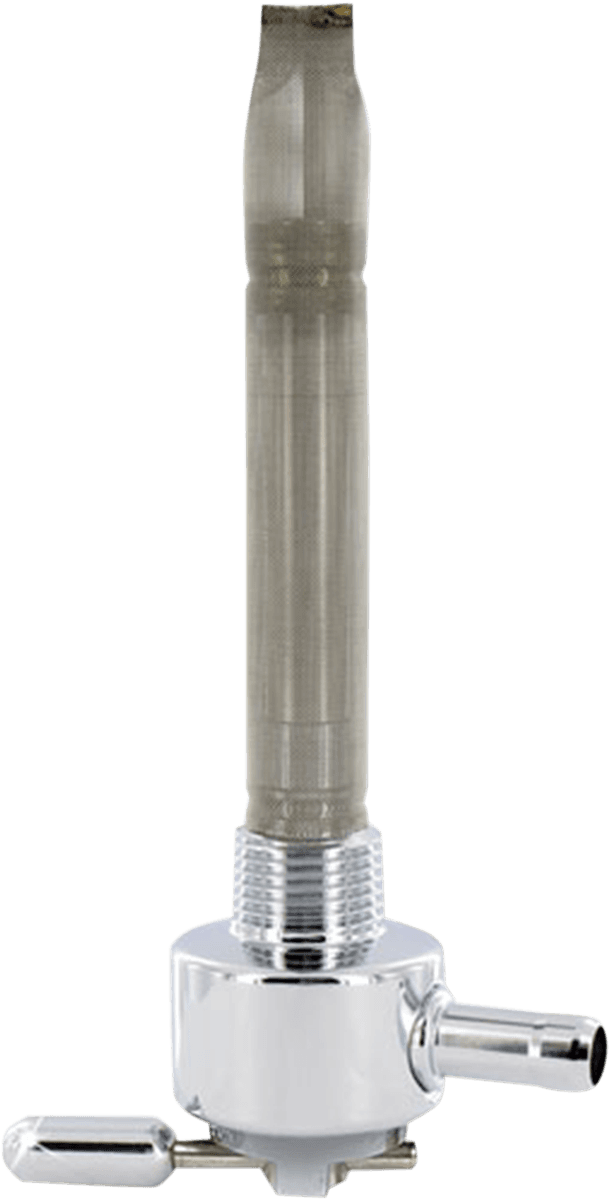 PINGEL DS-390265 Round Fuel Valve - Chrome - 3/8" NPT