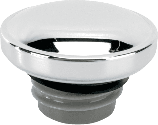 DRAG SPECIALTIES DS-390282 Screw-In Gas Cap - Non-Vented - Left - Chrome