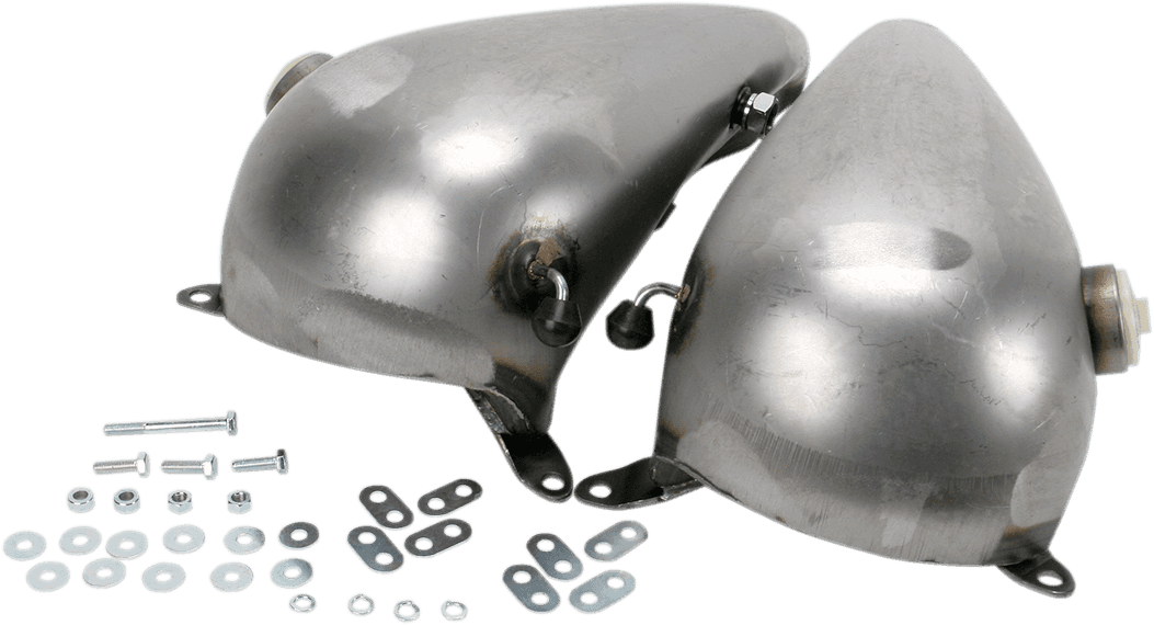 DRAG SPECIALTIES DS-391230 Fat Bob-Style Gas Tank - 3.5 Gallon - Harley-Davidson