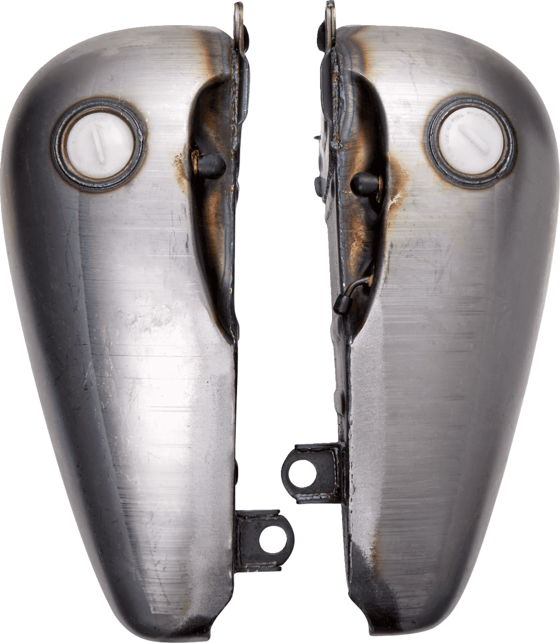 DRAG SPECIALTIES DS-391237 Fat Bob Style Gas Tanks - Flatside - 3.5 Gallon