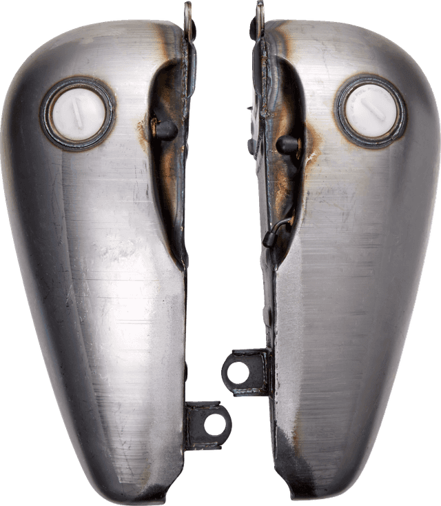 DRAG SPECIALTIES DS-391237 Fat Bob Style Gas Tanks - Flatside - 3.5 Gallon — image 1 of 2