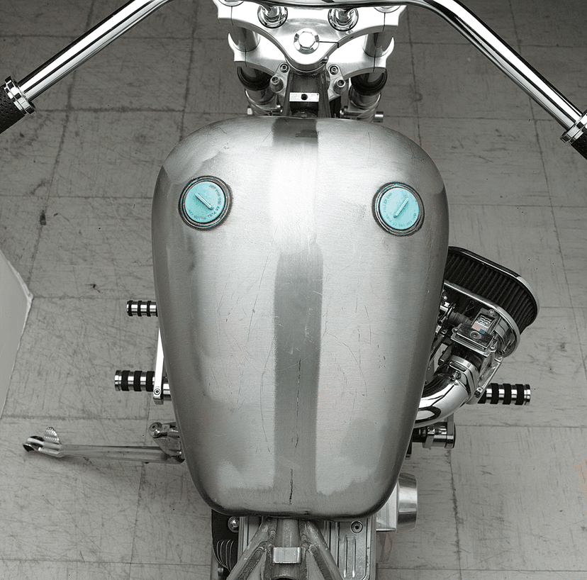 DRAG SPECIALTIES DS-391272 Rubber-Mount Quickbob™ Gas Tank - Smooth - Sportster — image 3 of 3