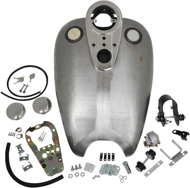DRAG SPECIALTIES DS-391348 Extended Dash Tank Kit - Quickbob® - Sportster — image 1 of 2
