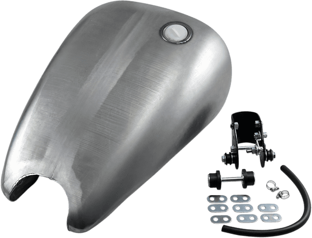 DRAG SPECIALTIES DS-391352 Extended Gas Tank - Smooth-Top - Single-Cap - Sportster — image 2 of 3