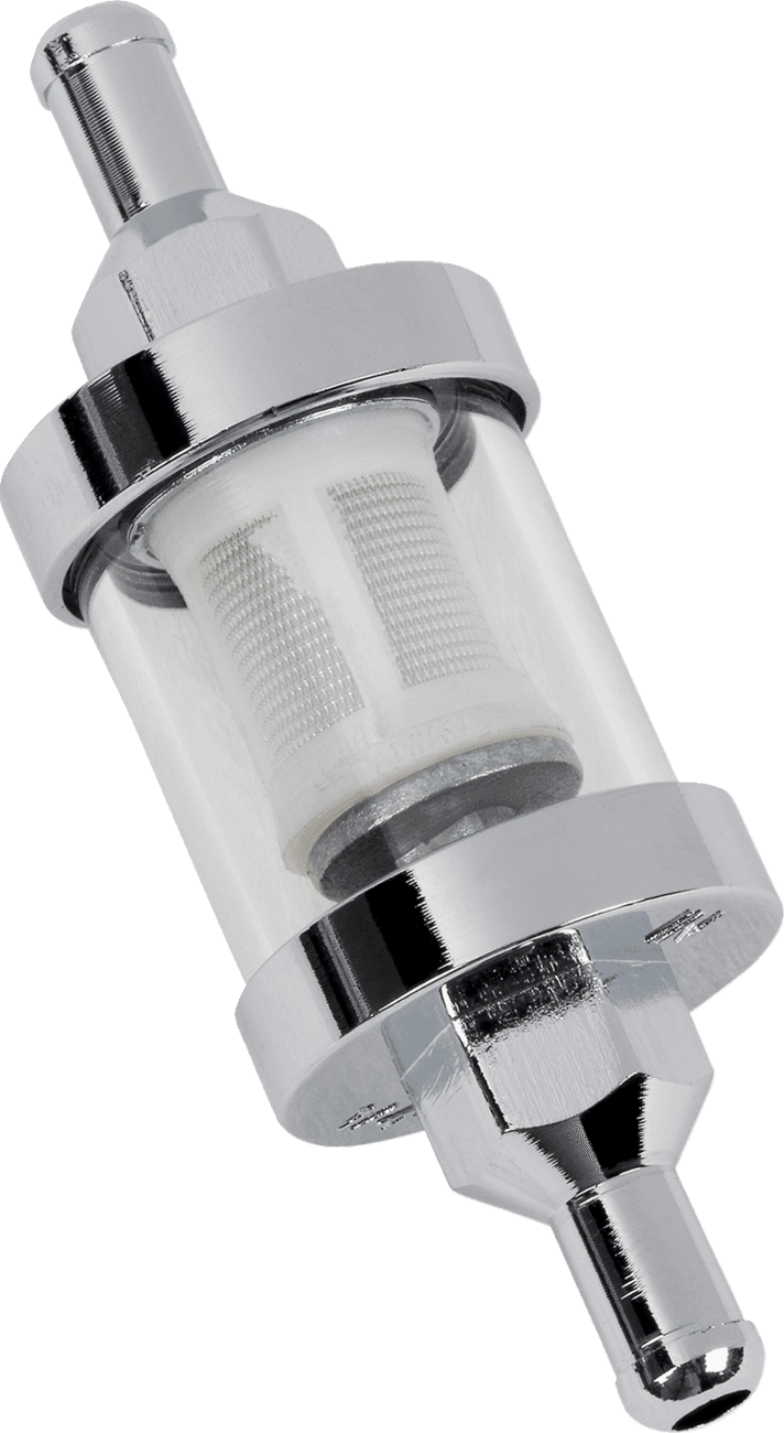 DRAG SPECIALTIES DS-391673 Fuel Filter - Clear - Mini - 1/4"