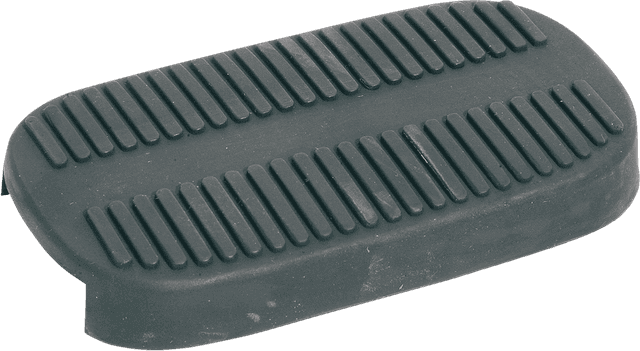 DRAG SPECIALTIES DS-530604 Brake Pedal Rubber - Black - FL — image 1 of 2