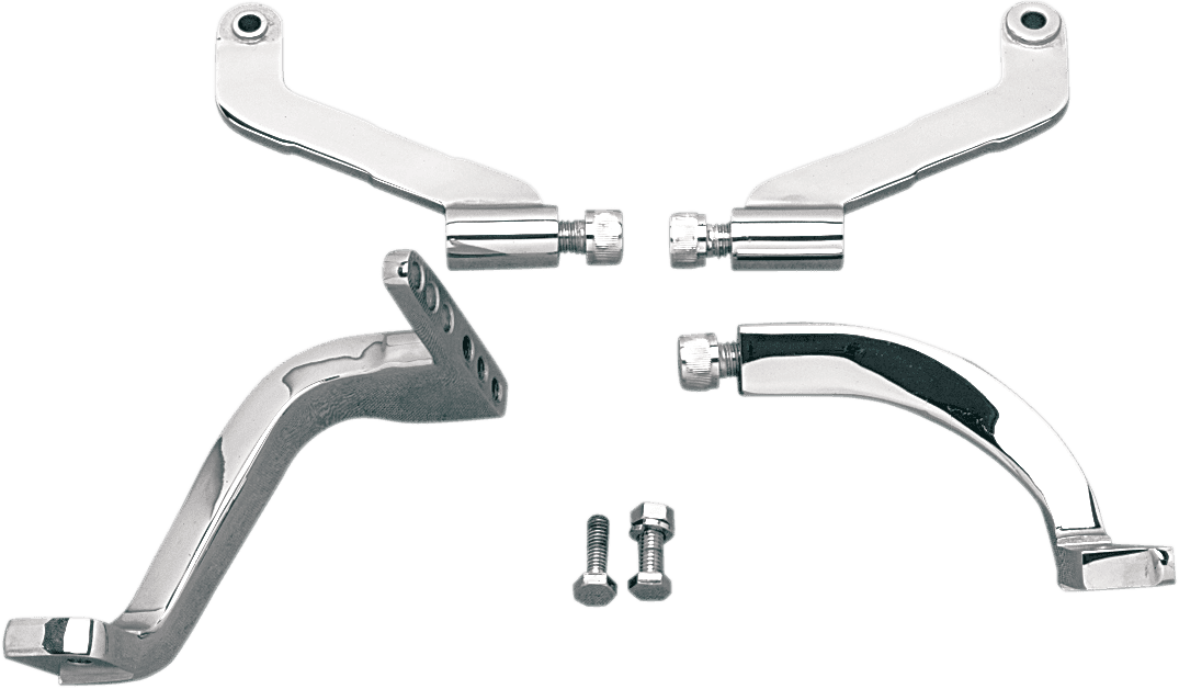 DRAG SPECIALTIES DS-530620 Floorboard Mounting Brackets - Chrome - FLT/FLHT