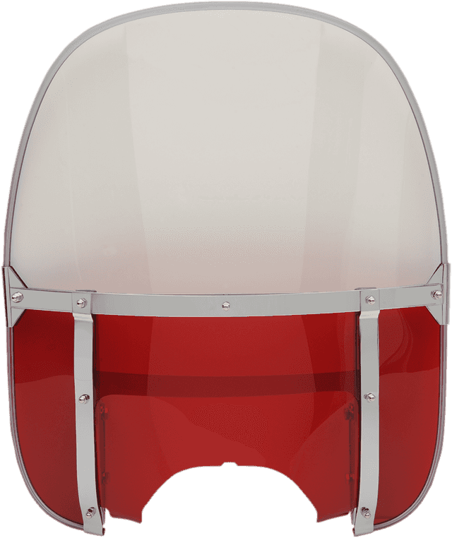 DRAG SPECIALTIES DS-710317 Windshield Kit - Red