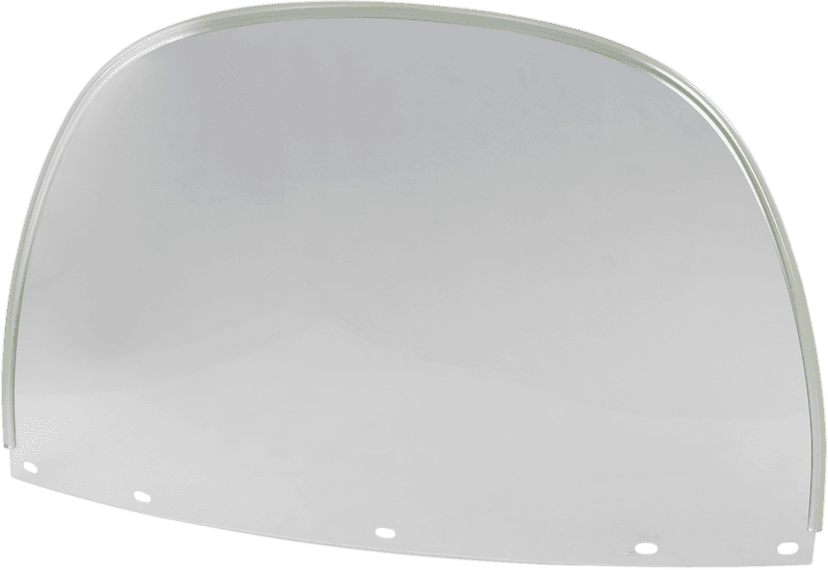 DRAG SPECIALTIES DS-710325 Replacement Upper Window - Clear