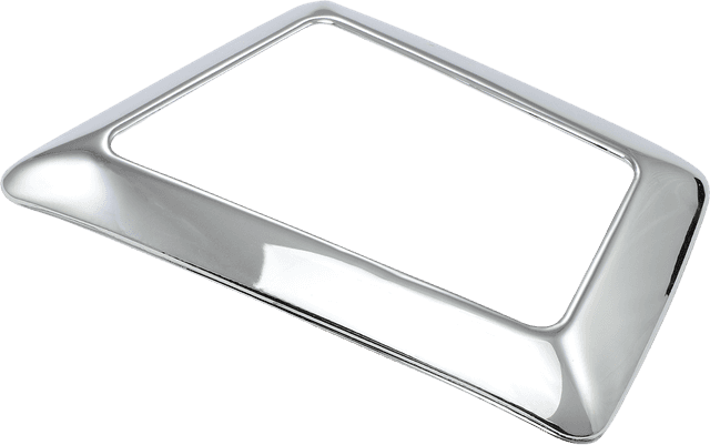 PARTS UNLIMITED DS-719875 Glove Box Accent Plate - Chrome - Honda - GL — image 1 of 2