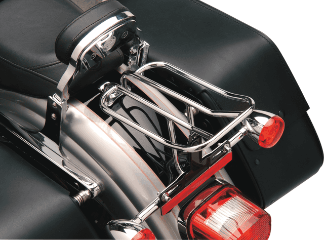 DRAG SPECIALTIES DS-720116 Luggage Rack - Chrome - FXD