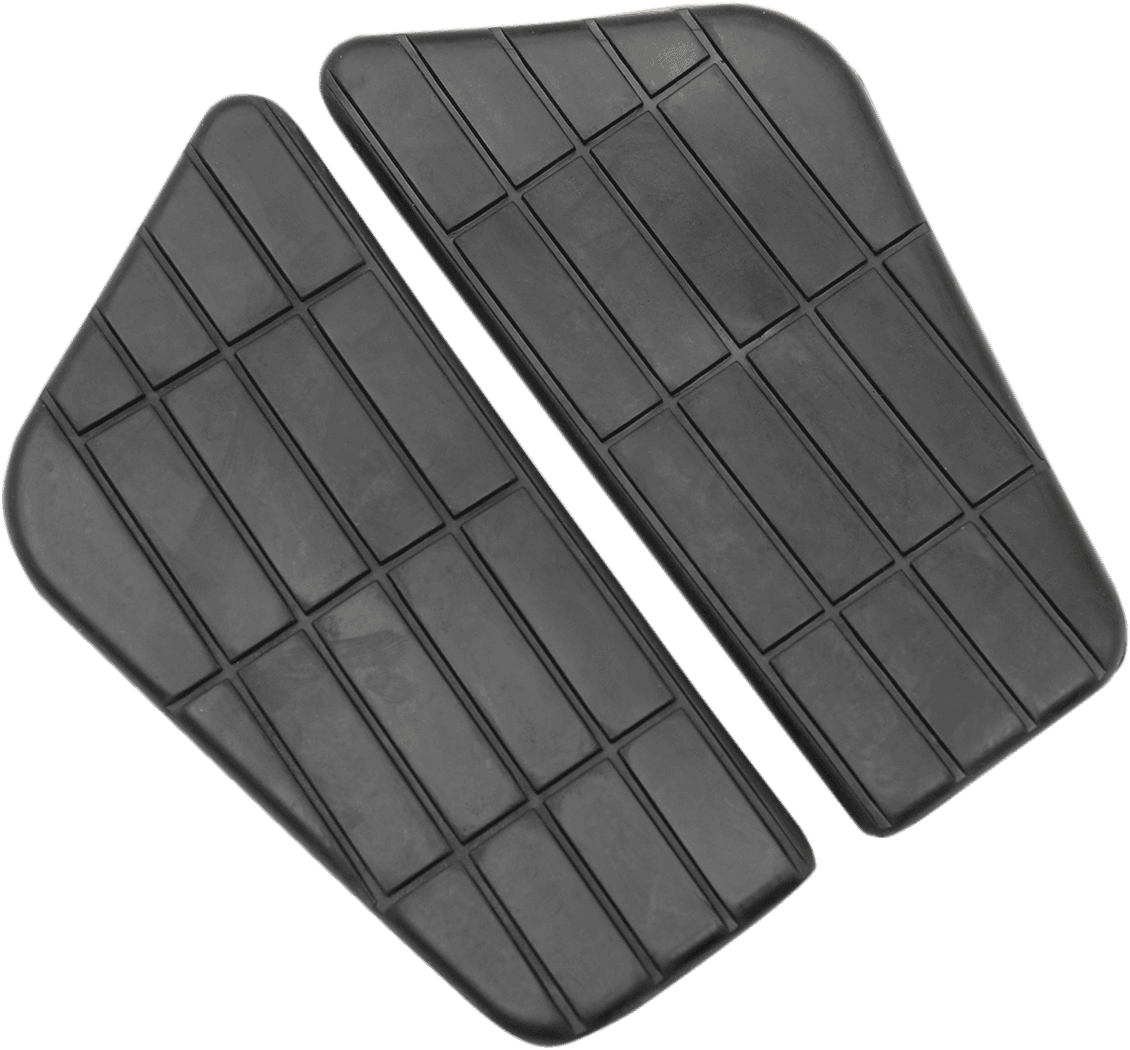 PARTS UNLIMITED DS-720213 Rubber Pads - Engine Guard Cruise Board - Honda Gold Wing