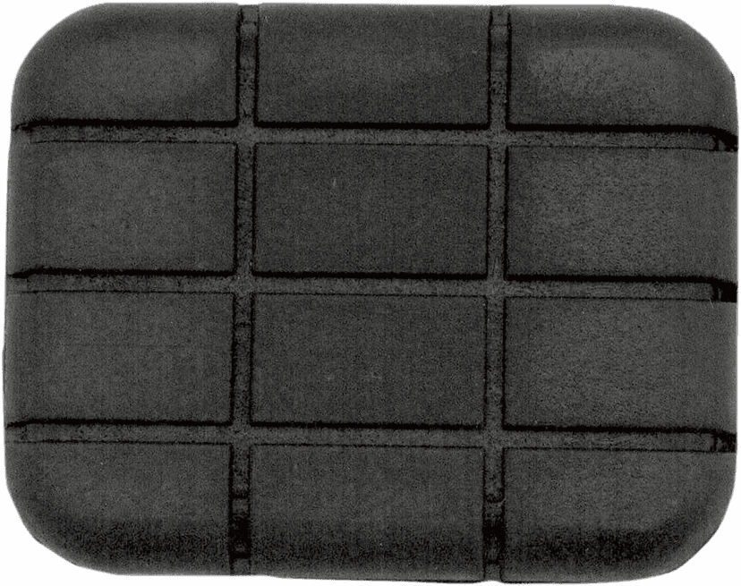 DRAG SPECIALTIES DS-720417 Replacement Rubber Pad - Black