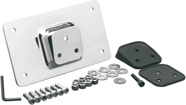 DRAG SPECIALTIES DS-720814 Fender License Plate Mount - Chrome — image 1 of 2