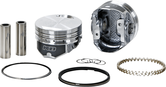 KB PERFORMANCE DS-751235 Piston Kit - 3.498" Standard - 9.0:1 CR - XL1200 — image 2 of 3