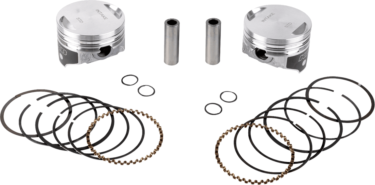KB PERFORMANCE DS-751235 Piston Kit - 3.498" Standard - 9.0:1 CR - XL1200