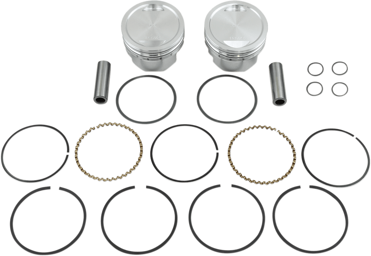 KB PERFORMANCE DS-751255 Piston Kit - 3.498" +0.020" - 10.0:1 CR - XL883 to 1200 Conversion