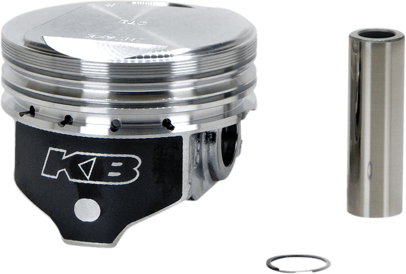 KB PERFORMANCE DS-751265 Piston Kit - 3.498" Standard - 9.6:1 CR - 80" Evolution Big Twin — image 3 of 3
