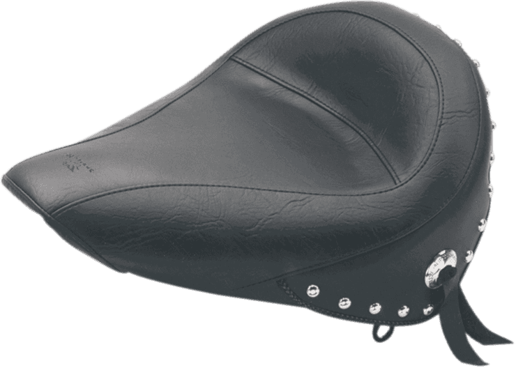 MUSTANG DS-900221 Studded Solo Seat - Softail '00-'05