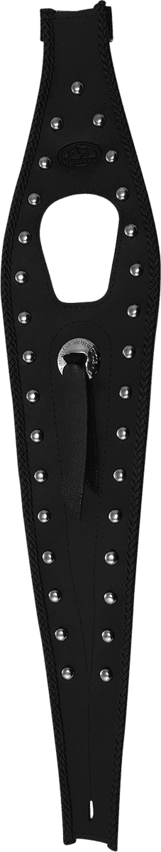 MUSTANG DS-900662 Cruiser Tank Bib - Studs/Concho - Black - Suzuki — image 1 of 2