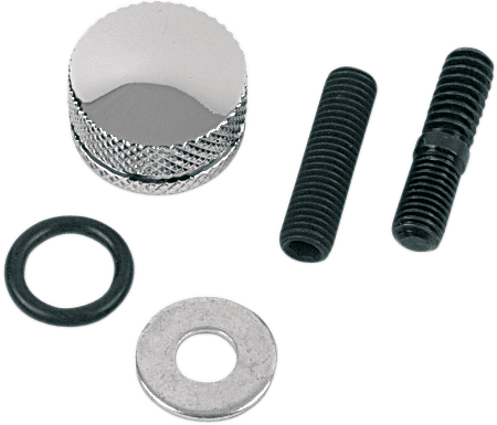 DRAG SPECIALTIES DS-902134 Seat Mounting Knob - Chrome - Knurled