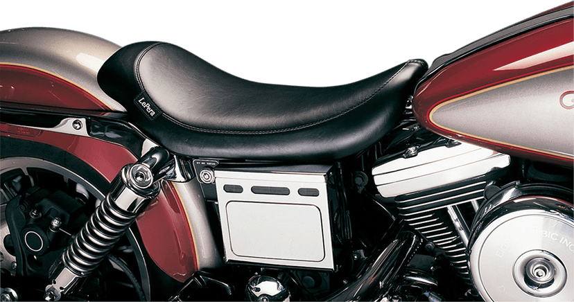 LE PERA DS-902414 Silhouette Solo Seat - Smooth - Black - FXDWG '96-'03
