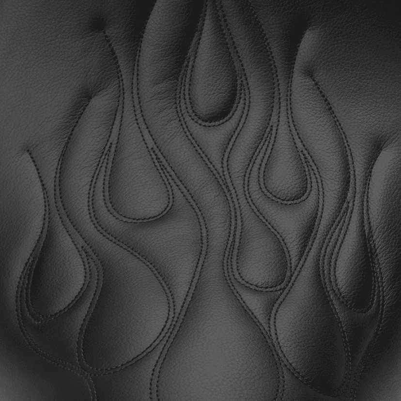 DANNY GRAY DS902853 Weekday Solo Seat - Flame Stitch - FXSTD '00-'07 — image 3 of 3