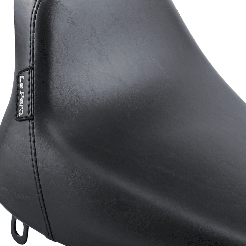 LE PERA DS-904200 Bare Bones Solo Seat - Smooth - Black - FL/FX '84-'99 — image 3 of 4