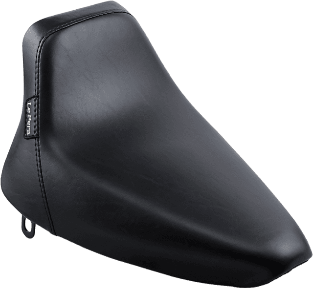 LE PERA DS-904200 Bare Bones Solo Seat - Smooth - Black - FL/FX '84-'99 — image 1 of 4