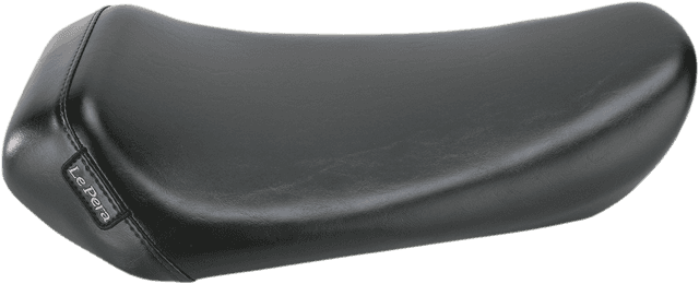 LE PERA DS-904202 Bare Bones Solo Seat - Smooth - Black - FXD '91-'95
