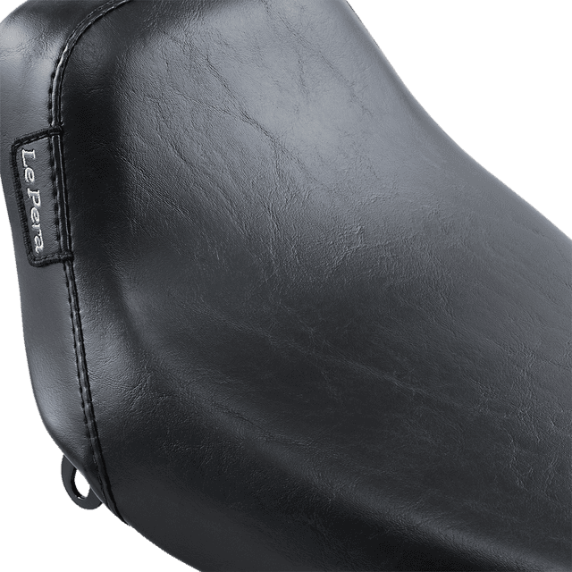 LE PERA DS-904205 Bare Bones Solo Seat - Smooth - Black - FX/FL '64-'84 — image 3 of 4