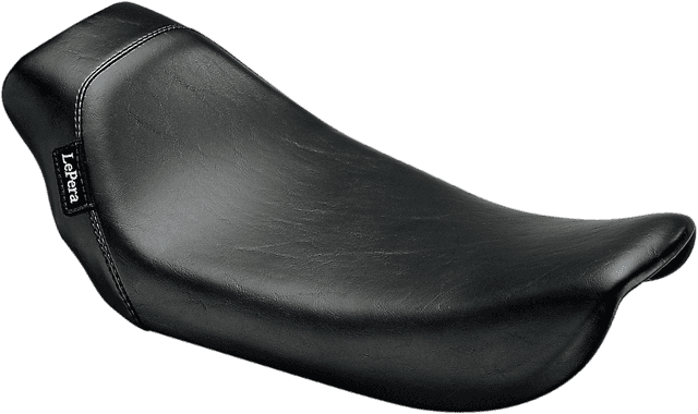 LE PERA DS-904208 Bare Bones Solo Seat - Smooth - Black - FXDWG '96-'03