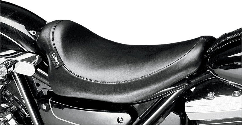 LE PERA DS-904372 Silhouette Solo Seat - Smooth - Black - FXR '82-'94