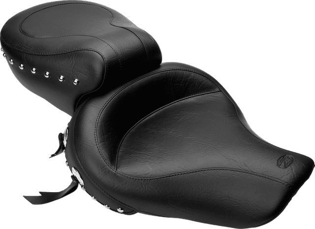 MUSTANG DS-905542 Wide Studded Seat - FXDWG '96-'03 — image 1 of 4