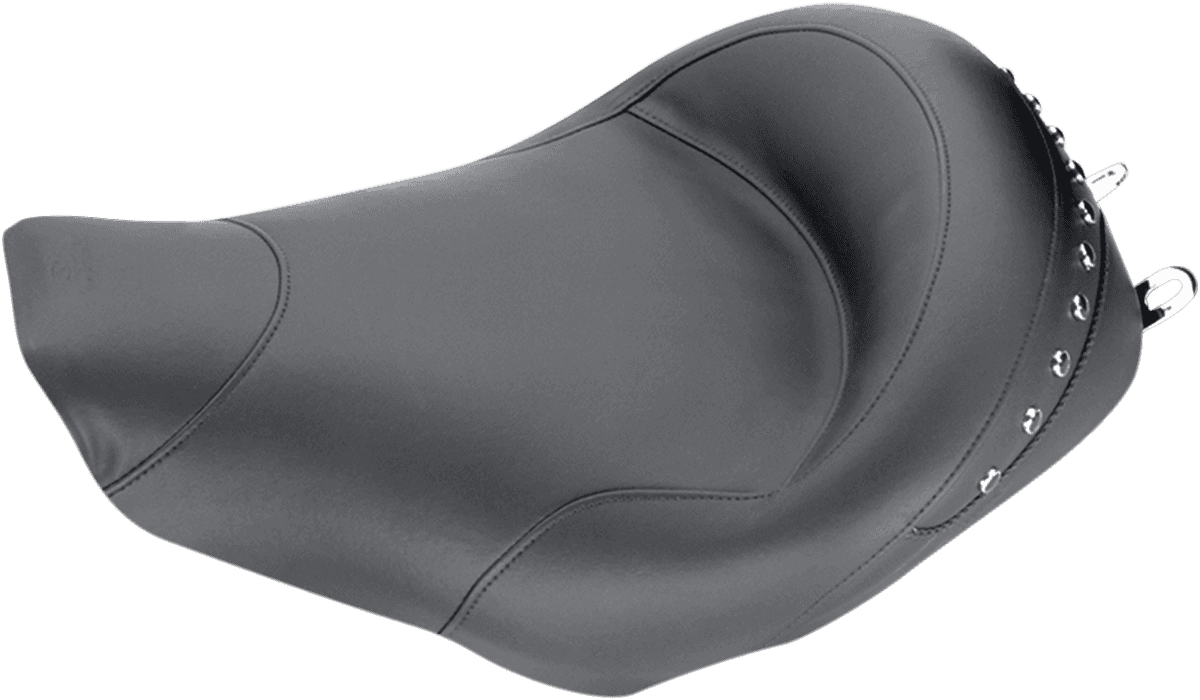 MUSTANG DS-905556 Wide Solo Seat - Studded - FLHR/FLHX