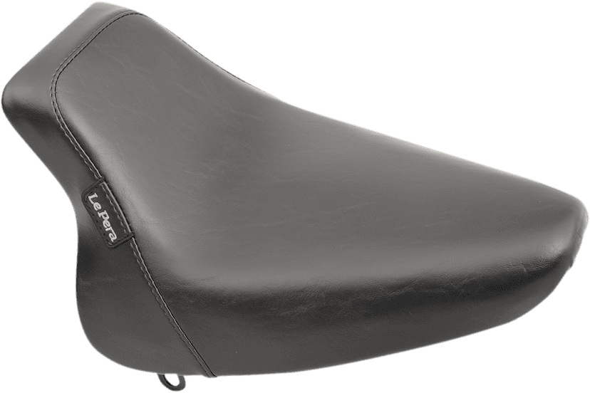 LE PERA DS-905718 Bare Bones Solo Seat - Smooth - Black - Softail '00-'07