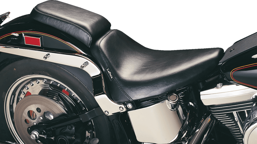LE PERA DS-905912 Bare Bones Solo Seat - Smooth - Black - FL/FX '84-'99 — image 2 of 2