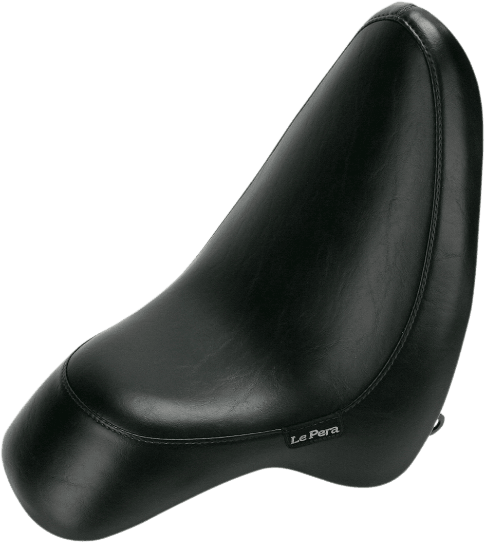LE PERA DS905963 Silhouette Solo Seat - Smooth/Bullet - Black - Softail '00-'07