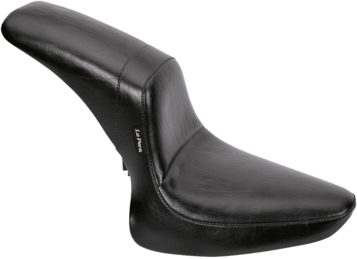 LE PERA DS905964 Daytona Sport Seat - Smooth - Black - Softail '00-'17