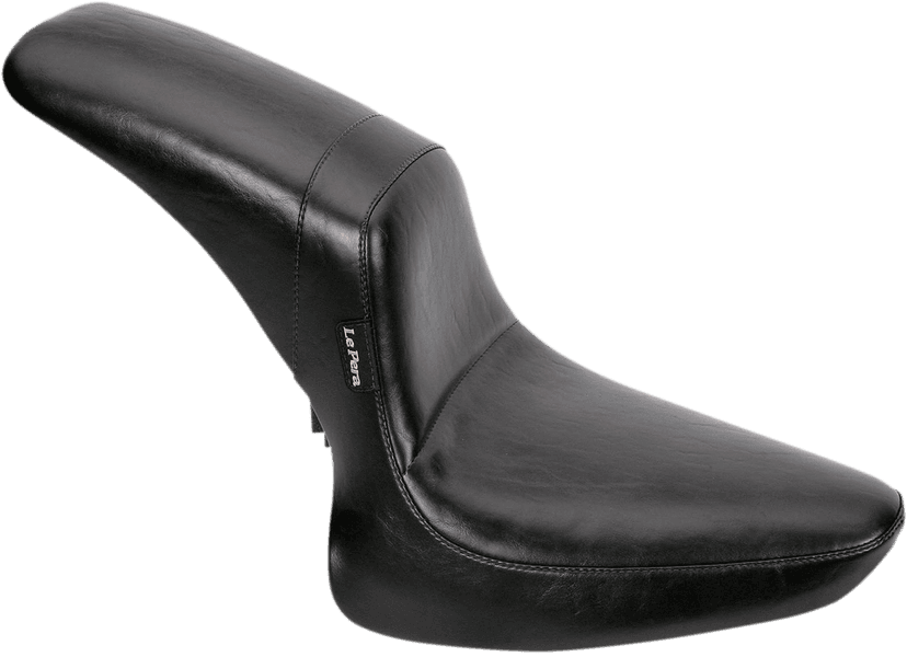 LE PERA DS905964 Daytona Sport Seat - Smooth - Black - Softail '00-'17 — image 1 of 2