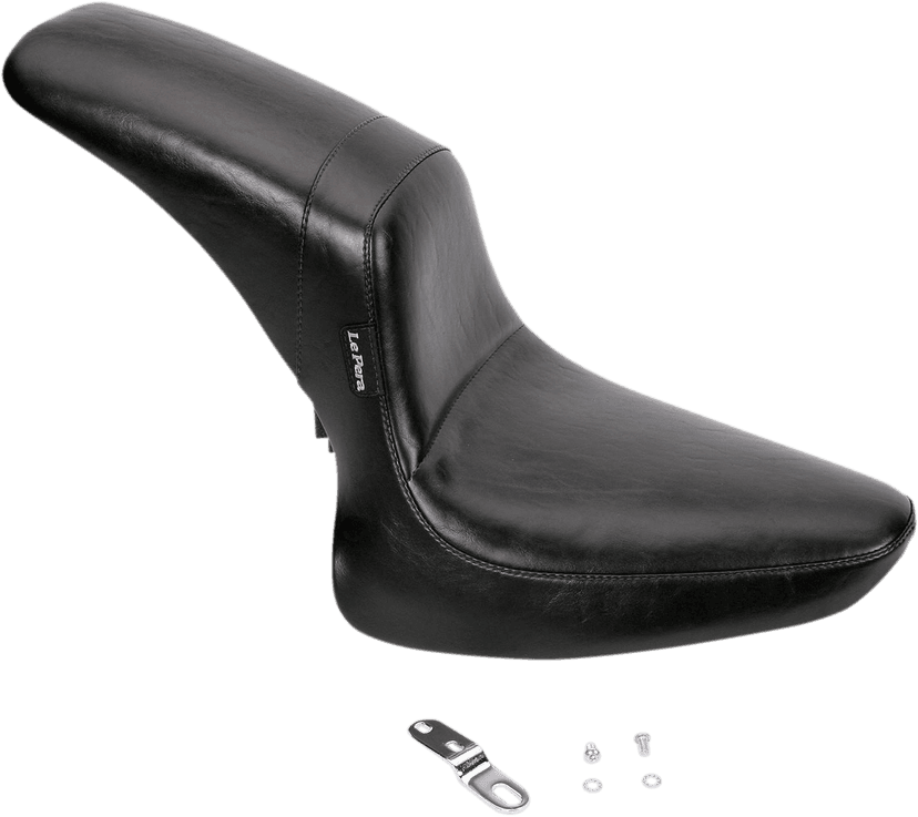 LE PERA DS905964 Daytona Sport Seat - Smooth - Black - Softail '00-'17 — image 2 of 2