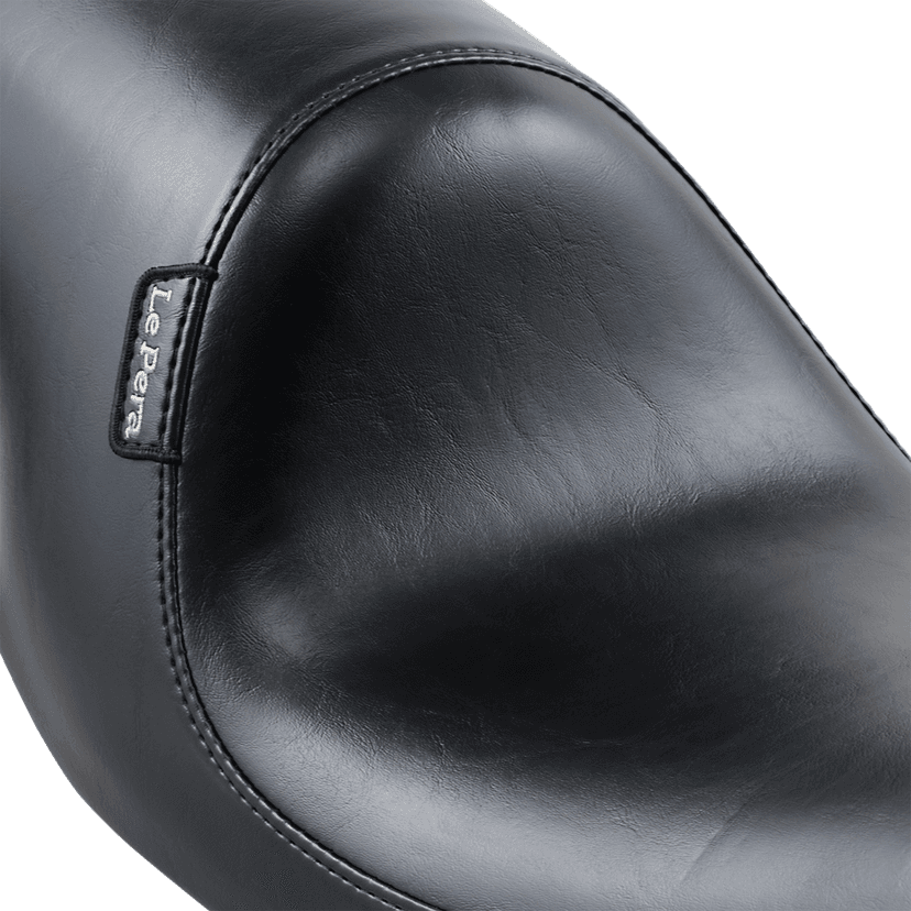 LE PERA DS905988 Silhouette Up-Front Seat - Full-Length - Smooth - Black - FXD '96-'03 — image 3 of 4