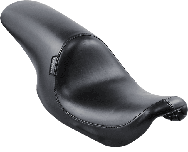 LE PERA DS905988 Silhouette Up-Front Seat - Full-Length - Smooth - Black - FXD '96-'03 — image 1 of 4