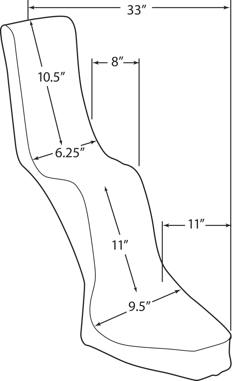 DRAG SPECIALTIES SEATS DS-907200 King/Queen Seat - Diamond - Rigid — image 2 of 2