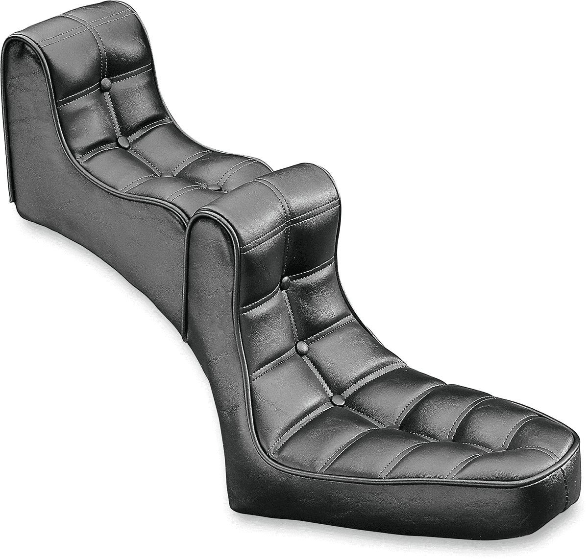DRAG SPECIALTIES SEATS DS-907740 Scorpion Solo Seat - Front - Black