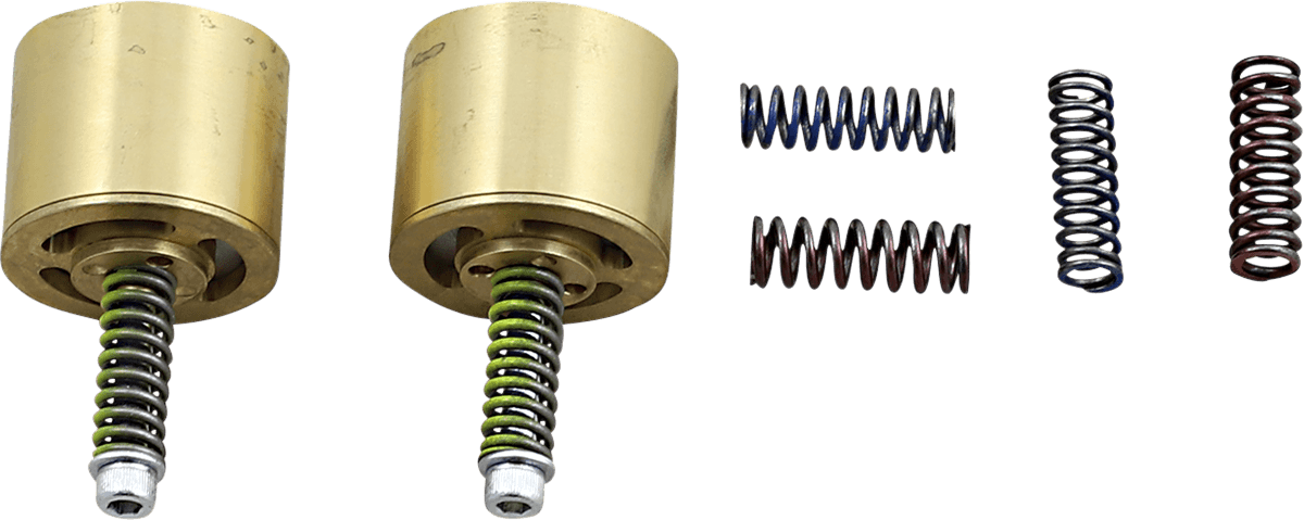 RACE TECH FEGV4321 Gold Valve Cartridge Fork Emulators for Damping Rod Forks - 43.00 mm