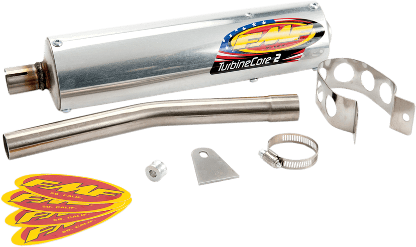 FMF FMF-SA001 Universal Spark Arrestor Silencer - 80-125cc — image 2 of 2